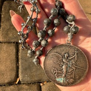 NWT Jonas & Muse Hand Knotted Coin Necklace